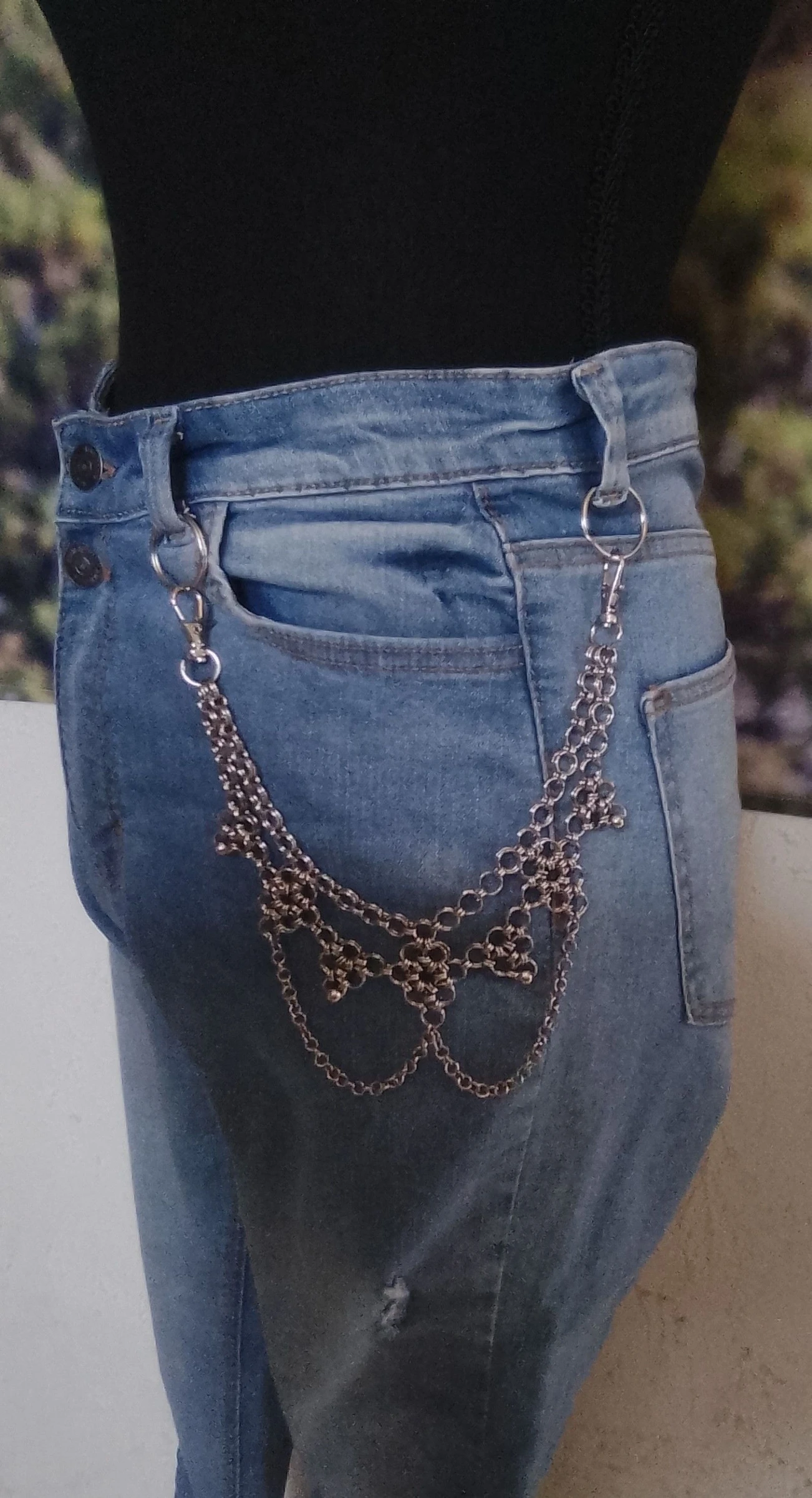 1 Bijou de pantalon et/ou de sac chainmail japonais  – photo 2
